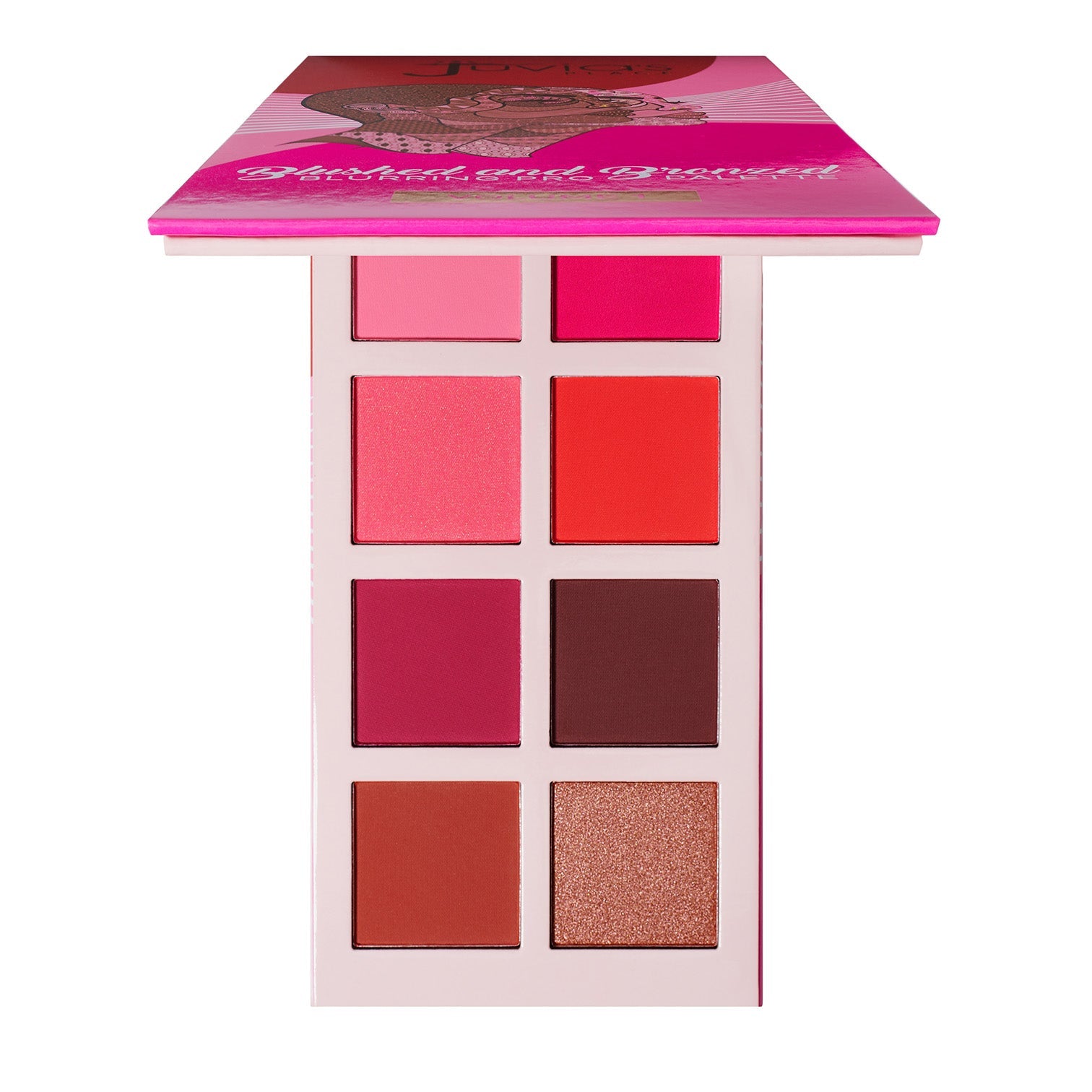 Blushed and Bronzed Blurring pro palettes